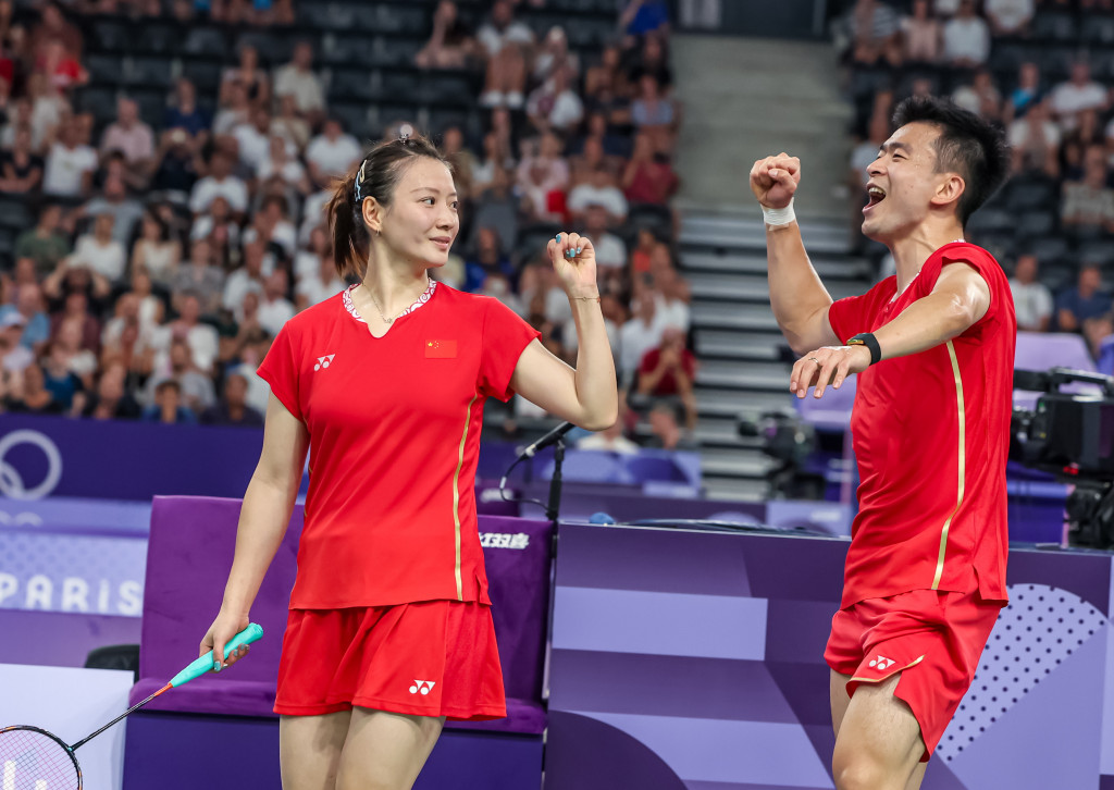 Badminton training imagery from Heritage’s website